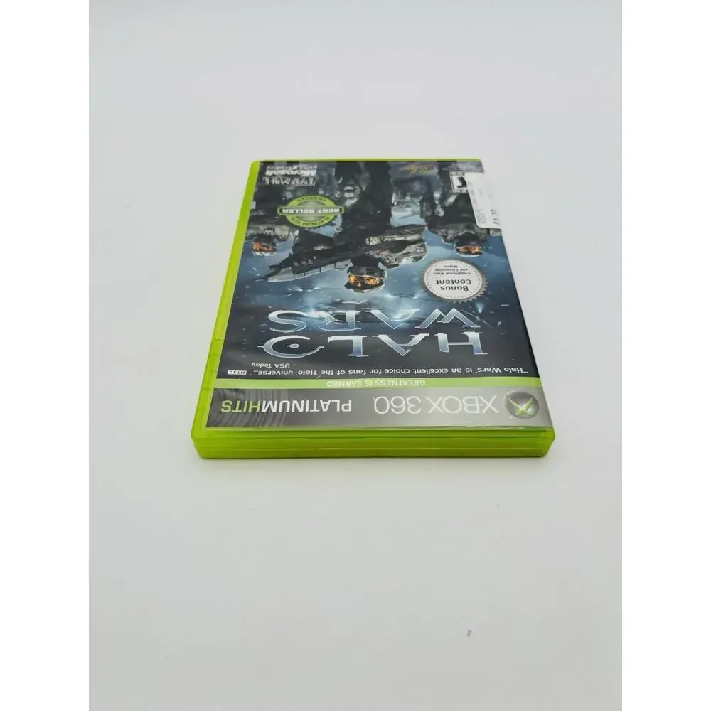 Halo Wars (Xbox 360) Platinum Hits CIB COMPLETE TESTED WORKS VG CONDITION